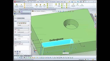 SOLIDWORKS - Align Text to a Feature