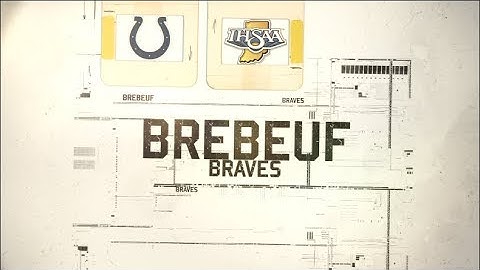 2017 IHSAA State Finals Team Introduction Videos - Brebeuf Braves