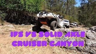 IFS VS SOILD AXLE ON CRUISER CANYON