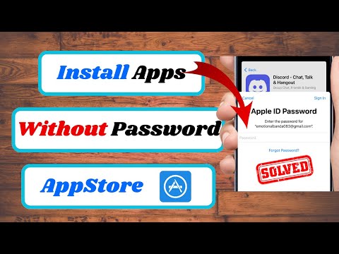 how to install apps from app store without password|install apps from app store without password