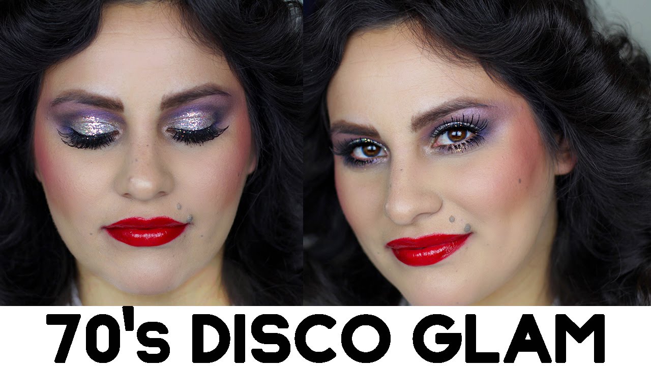 prioritet Sydøst Drastisk GRWM | 70's Disco Glam Makeup - YouTube