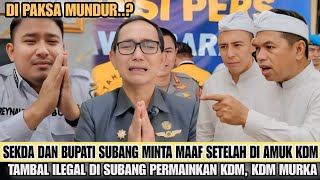 Download Lagu SEKDA SUBANG MINTA MAAF KE KDM, KDM NGAMUK SETELAH TEMUI TAMBANG ILEGAL MASIH BEROPRASI DI SUBANG MP3
