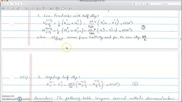 Lax-Wendroff, Part 1
