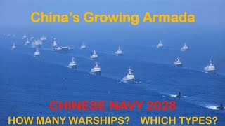 Chinese Navy of 2028: How Many Warships? Which Types?