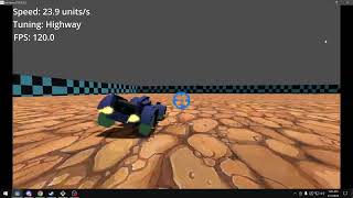 Godot Car Update 11:  Damage Texture Update, Midair Alignment, Boosting WIP