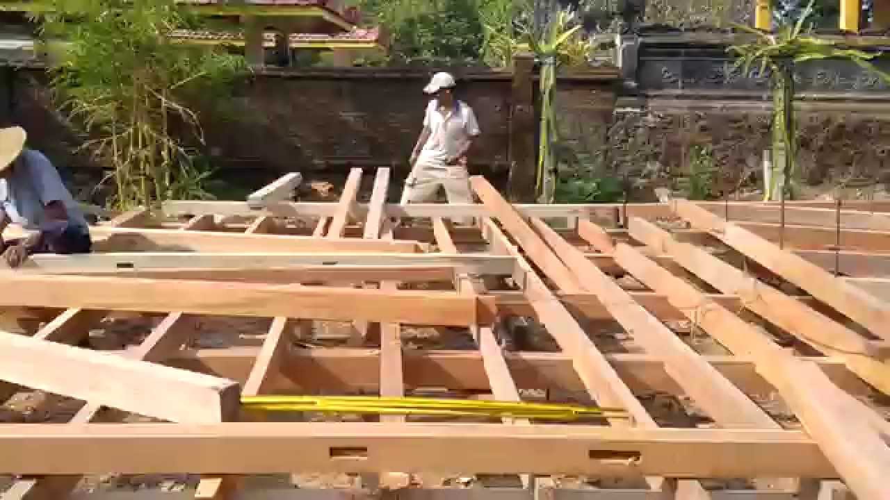 pembuatan rumah  kayu  jual rumah  kayu  YouTube