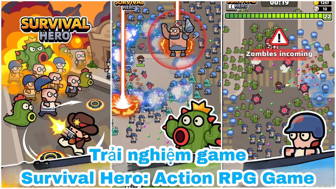 [ Game Mới ] Trải nghiệm game Survival Hero: Action RPG Game - YouTube