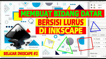 MEMBUAT BIDANG DATAR BERSISI LURUS DI INKSCAPE
