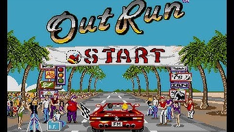 Out Run Review for the Commodore Amiga by John Gage