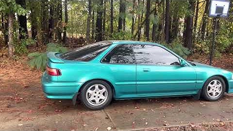 1992 Acura Integra GSR DB2 walk around & Interior functions