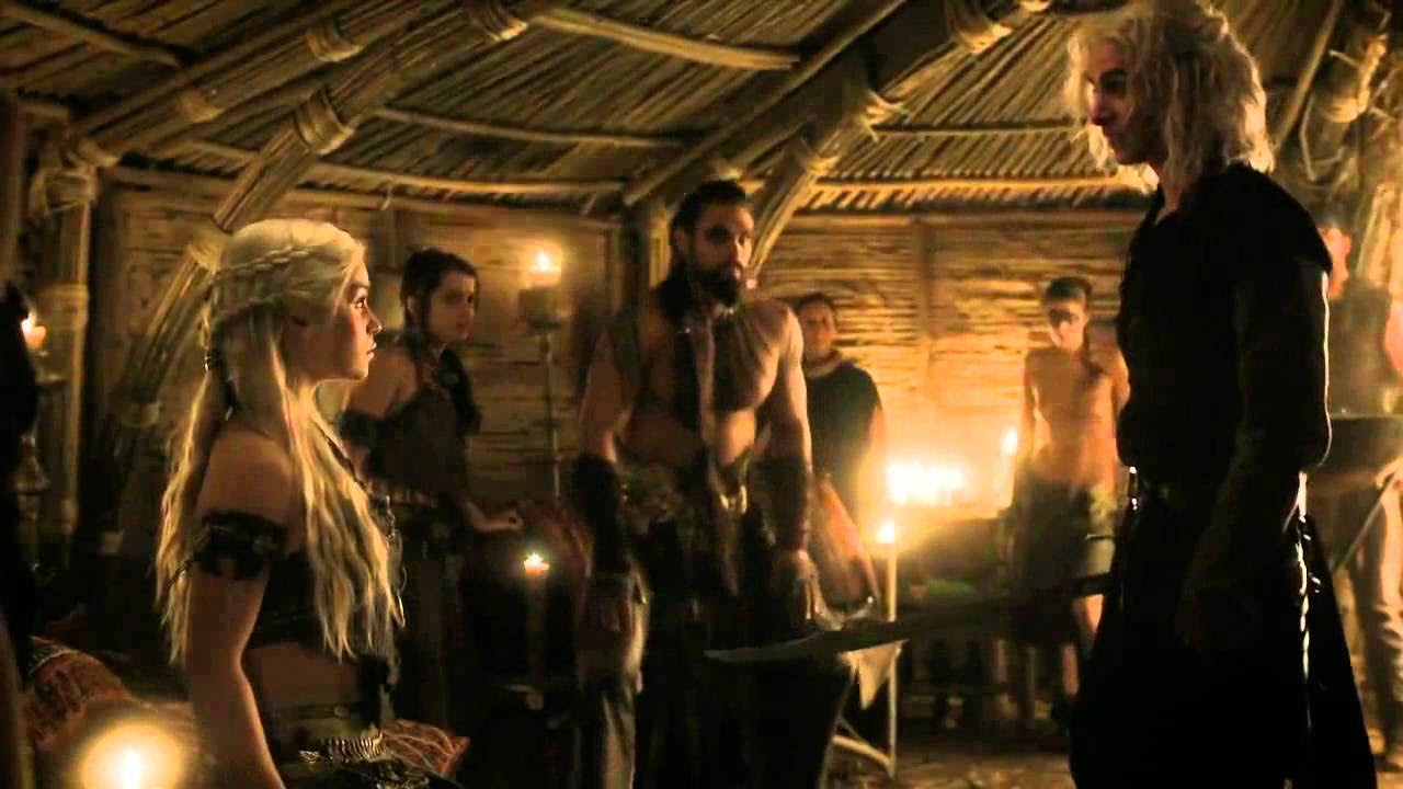 Khal Drogo Killing Viserys   A Crown For A King   Game of Thrones 1x06 HD
