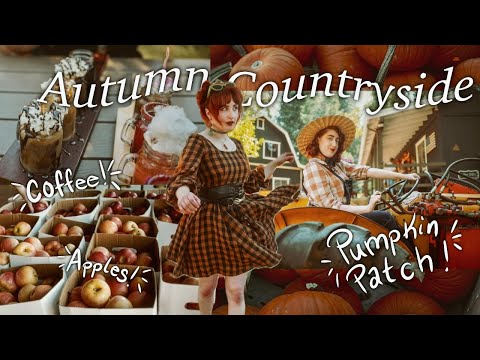AUTUMN Activities Vlog 🍂🕯Coffee Tasting, Fresh Pastries, and Frolicking in the Pumpkin Patch! 🍁🎃