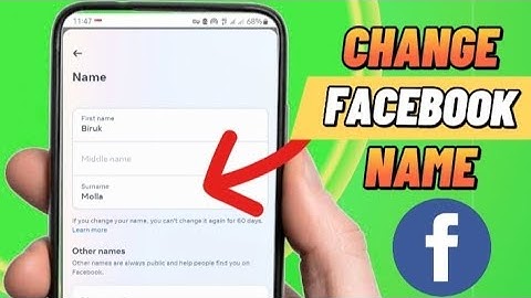 How to Change Your Name on Facebook (2023 Update)