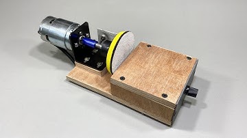 How To Make A Disc Sander Using 895 Motor