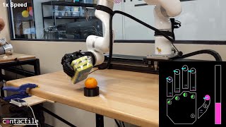 Teleoperated picking with robot hand with 3D force sensing by Contactile 200 views 7 months ago 58 seconds