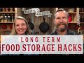 LONG TERM FOOD STORAGE HACKS - PANTRY CHAT #30