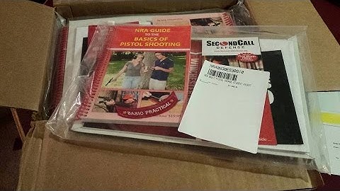 NRA Basic Pistol Course Packet