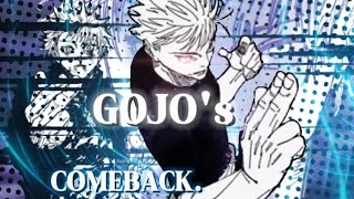 Greatest Comeback Gojo Satoru Edit Jjk Chapter 236 And 260 Is Gojo Still Alive