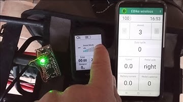 EBike TSDZ2 Wireless board, mobile app and Garmin EDGE GPS display - OpenSource