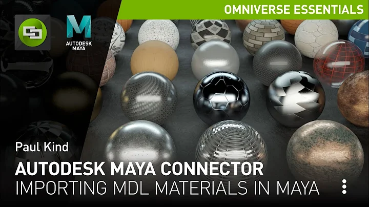 MDL-Materialien in Maya importieren