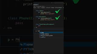 Multiple In heritance in python oops #python #shorts #devwaymahab