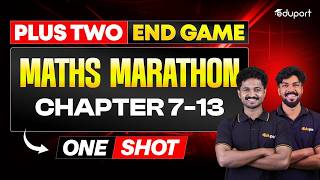 Plus Two Maths Marathon Chapter 7-13 | Eduport Plus Two Net Worth