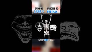 SAMUNG Z FOLD 7 VS IPHONE 17 PRO MAX BATTERY TEST!!