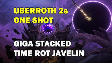 Uber Aberroth 2s One Shot – Time Rot Javelin Void Knight | Last Epoch 1.2