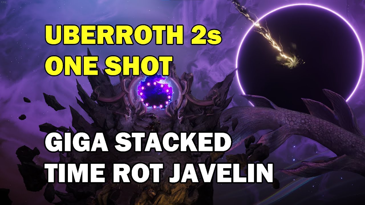 Uber Aberroth 2s One Shot – Time Rot Javelin Void Knight | Last Epoch 1.2