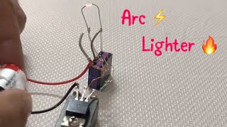 Homemade Arc lighter arclight nikolatesla