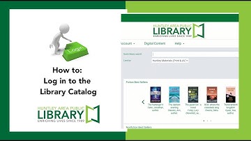 How to: Log in to the Library Catalog