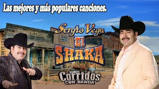 Las Mejores y Más Populares Canciones De Sergio Vega - Puros Corridos Con Banda