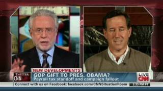 Santorum: I'm for income inequality