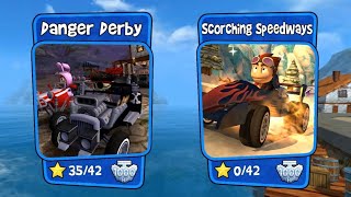 Two new Career mode - McSkelly and Rez boss races | Beach Buggy Racing chap 1