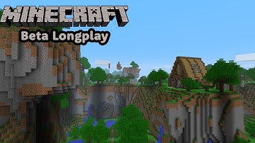 Minecraft Nostalgic Longplay - Relaxing House Build (No Commentary) Beta 1.7.3