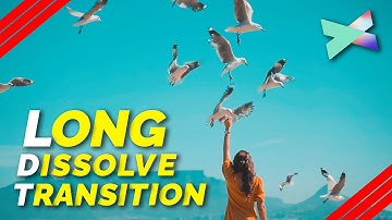 Long Dissolve Transition On Filmora X | Filmora X  Tutorial