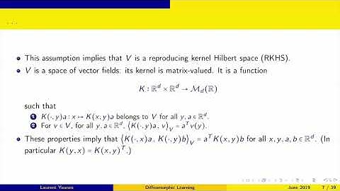 Prof. Laurent Younes | Diffeomorphic Learning