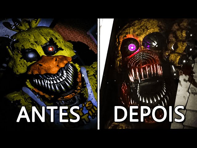 O REMAKE de FNAF 4 está MUITO mais PERTURBADOR que o ORIGINAL .. em 2023