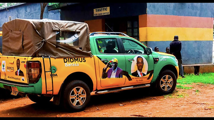 Didmus Barasa in trouble for allegedly using CDF vehicle to campaign