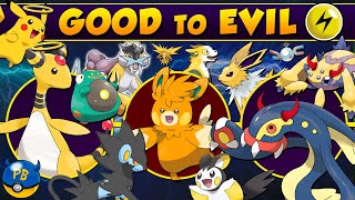 Every ELECTRIC-TYPE Pokémon: Good to Evil ⚡⚡