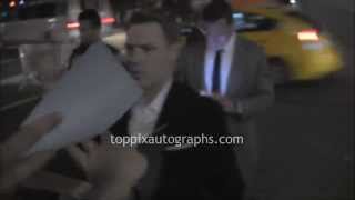 Diego Klattenhoff - Signing Autographs at the 2014 NBC Upfrotnt in NYC