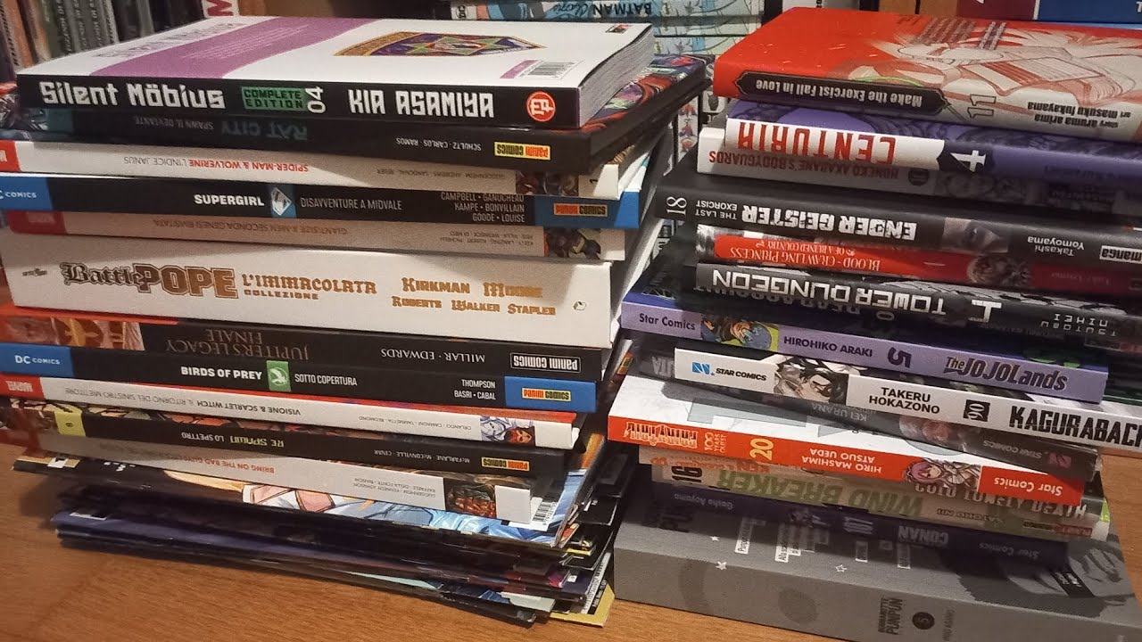 Video acquisti fumetti 23/01/2026