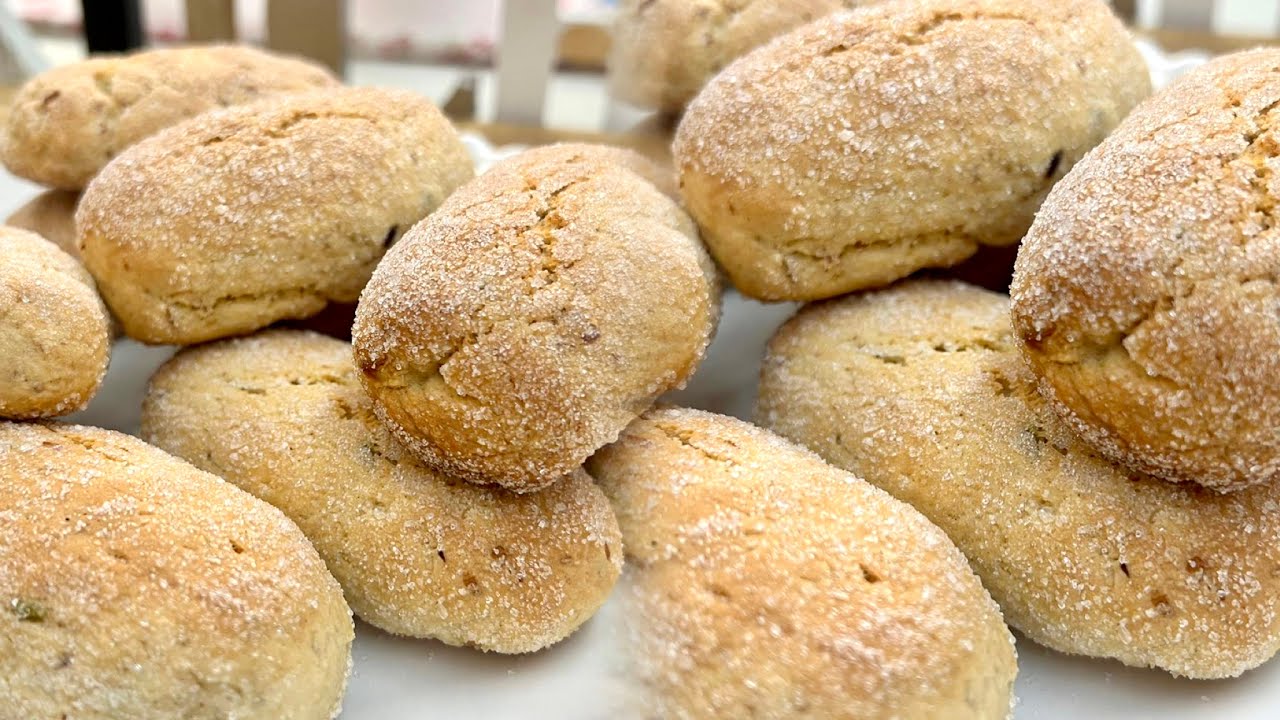 Hai YOGURT e MANDORLE? Fai questi BISCOTTI incredibilmente deliziosi una RICETTA veloce che adorerai
