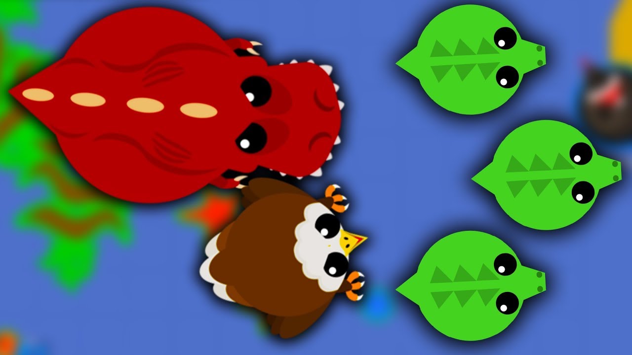 T-REX I ORZEŁ NAJLEPSZA WSPÓŁPRACA! | MOPE.IO #admiros - YouTube