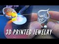 Casting Jewelry with Maker Juice Labs WaxCast Resin and the Elegoo Mars 3D Printer