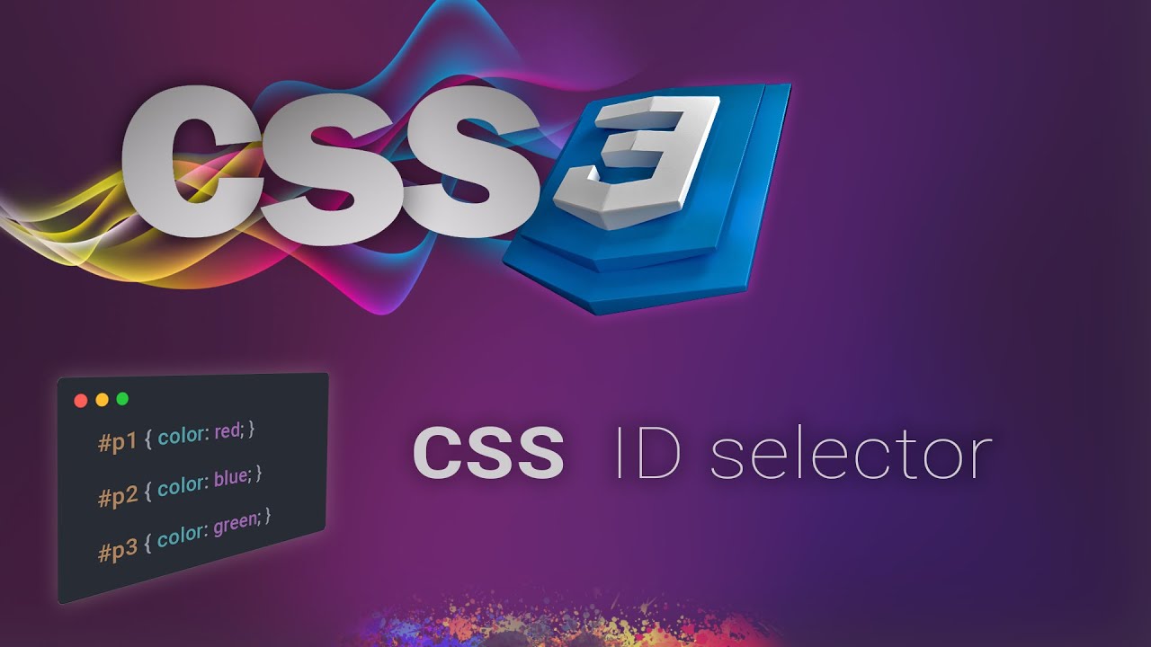 CSS for beginners 04: ID selector - YouTube