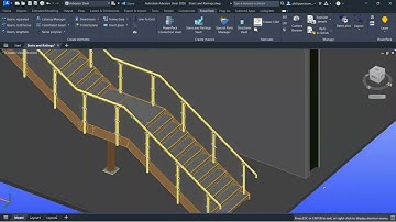 Advance Steel Enhanced: PowerPack Stairs & Railings Features You Need to Know