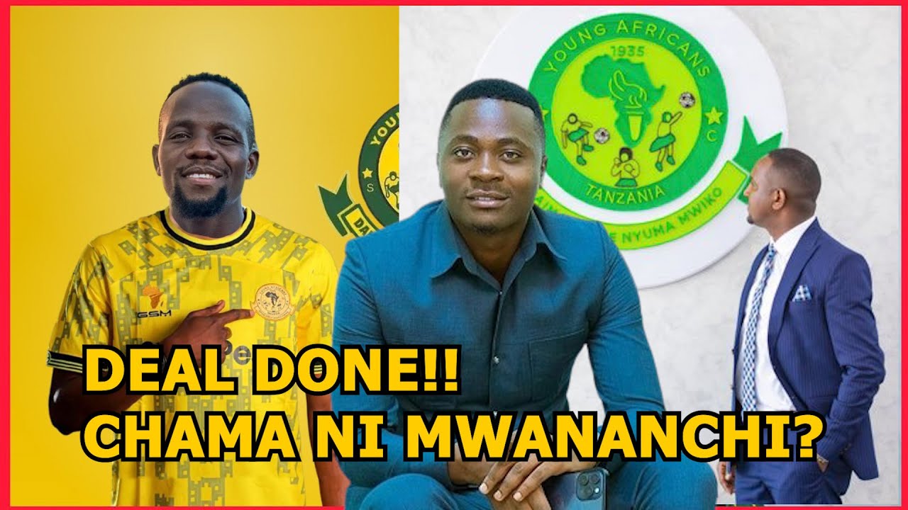 HANS RAFAEL: DEAL DONE!! NI SWALA LA MUDA TU CHAMA ANAJIUNGA NA YANGA ...