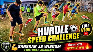 ⚽ Football Practice Day Vlog | Speed & Agility Training | Hard Work Behind Every Champion 💪