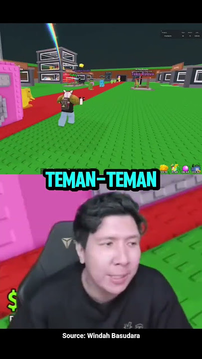 Bang Windah, don't be toxic. #shorts #windahbasudara #roblox #gaming #brainrot #memes